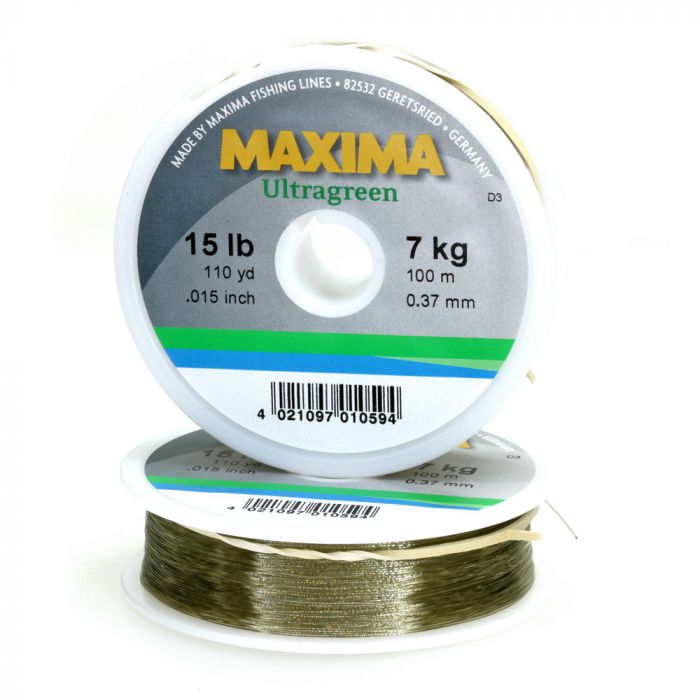 Maxima Ultra Green 100m Spools - Sportinglife Turangi